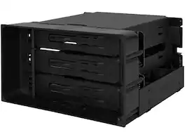Icy Dock - MB830SP-B 3-Bay 3.5" SATA/SAS Docking Enclosure (2 x 5.25" Bay, w/ Cables)
