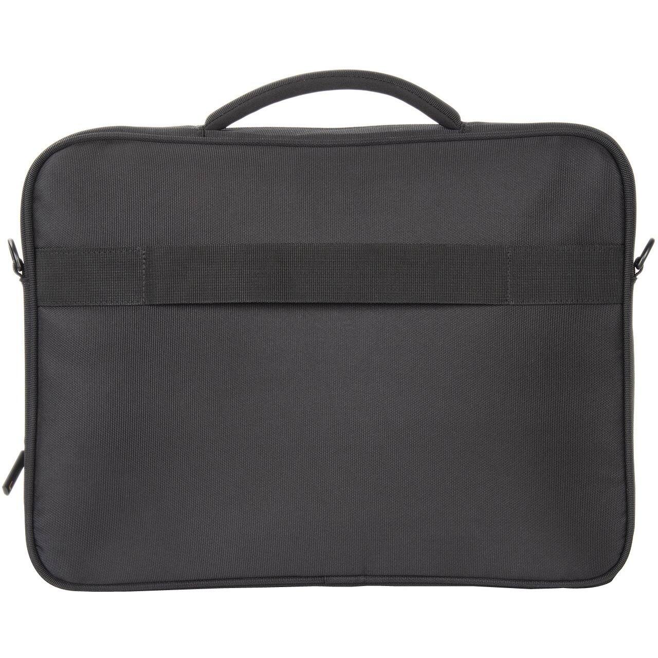 Alt View 1. Rocstor - Rocstor Premium 13" & 14" Professional Toploading Universal Briefcase Laptop Case - Weather & Water Resistant - RFID - Black.