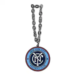 MOJO - New York City FC Team Logo Fan Chain Necklace - Blue