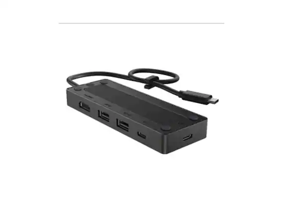 Front. HP - HP USB-C Travel Hub G3 (86S97UT).