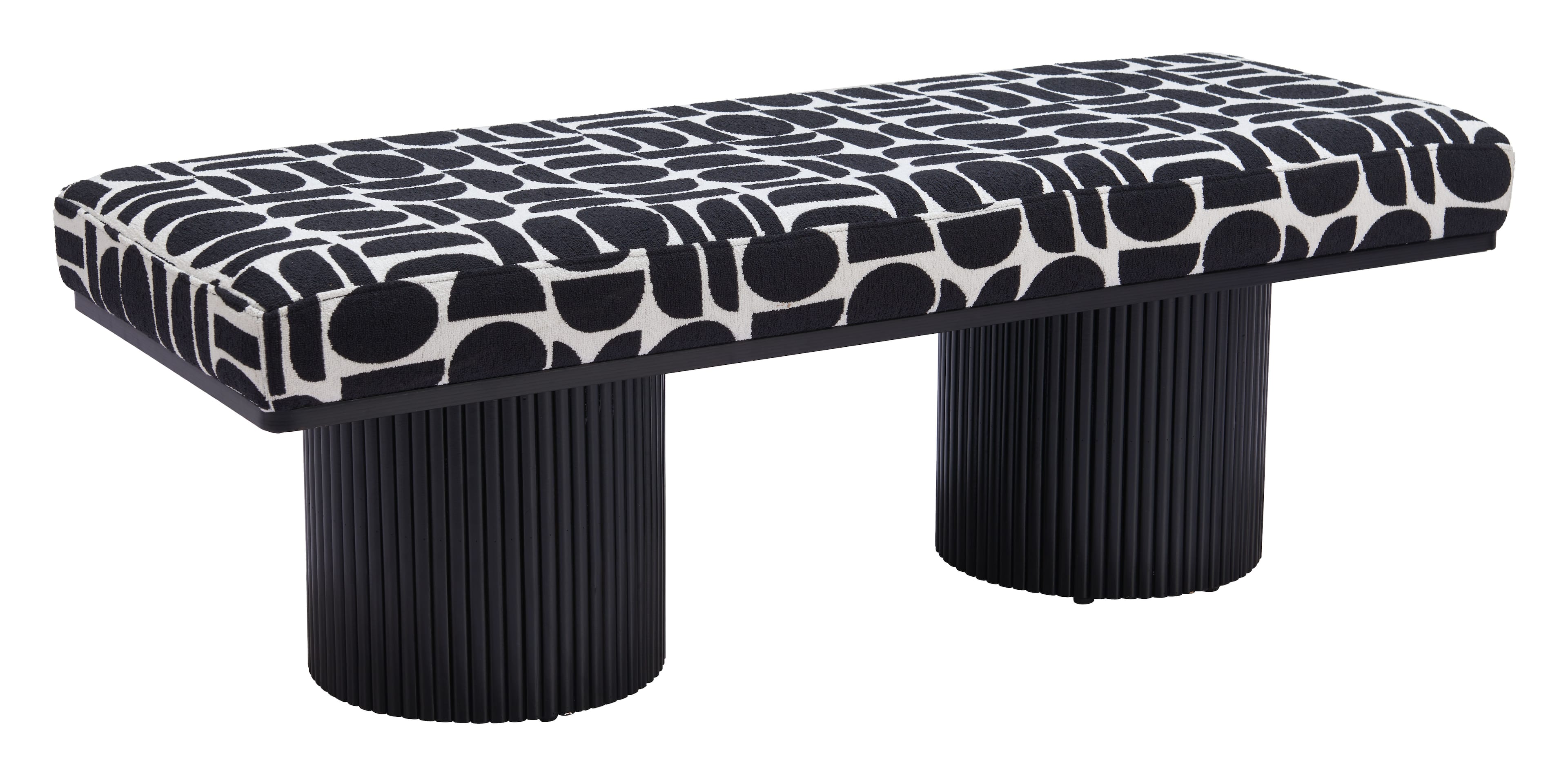 Hivvago - Botoia Bench - Black & White