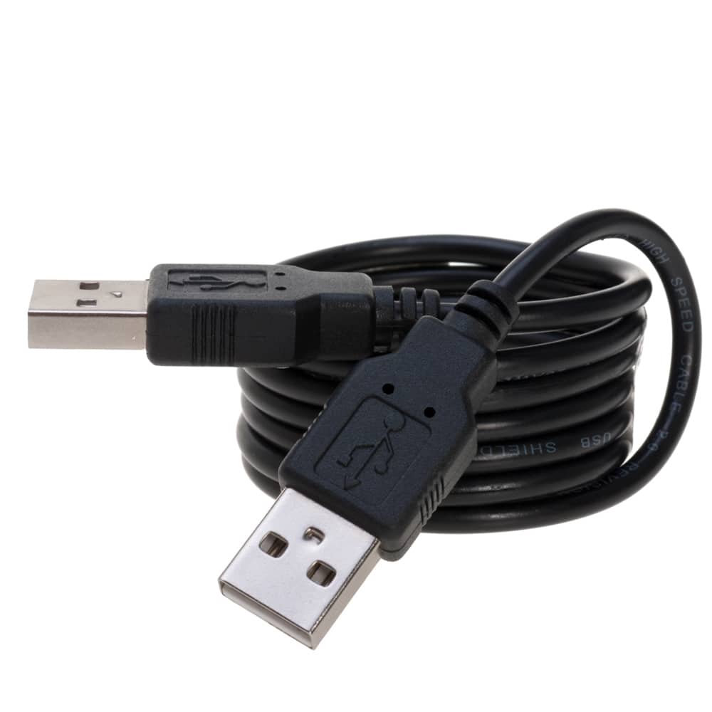 Cables Direct Online - USB 2.0 A-Male to B-Male Cable - 6ft, High-Speed Data Transfer for Printers, Scanners, External Hard Drives - Black
