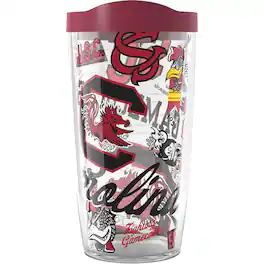 Tervis - South Carolina Gamecocks 16oz. Allover Classic Tumbler - Multicolor