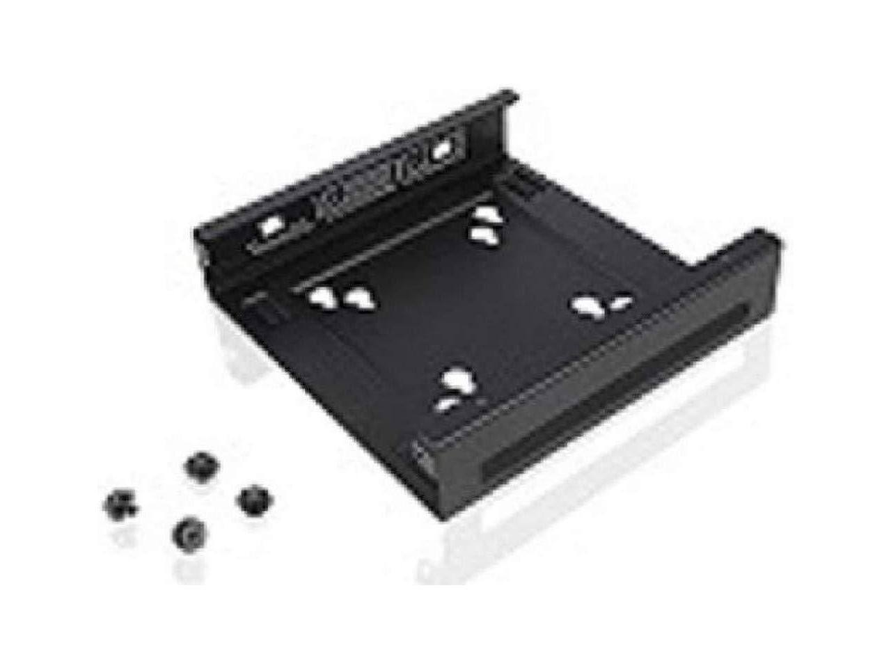 Alt View 4. Lenovo - Lenovo Mounting Bracket for Desktop Computer, Workstation - Black - Black - Black.