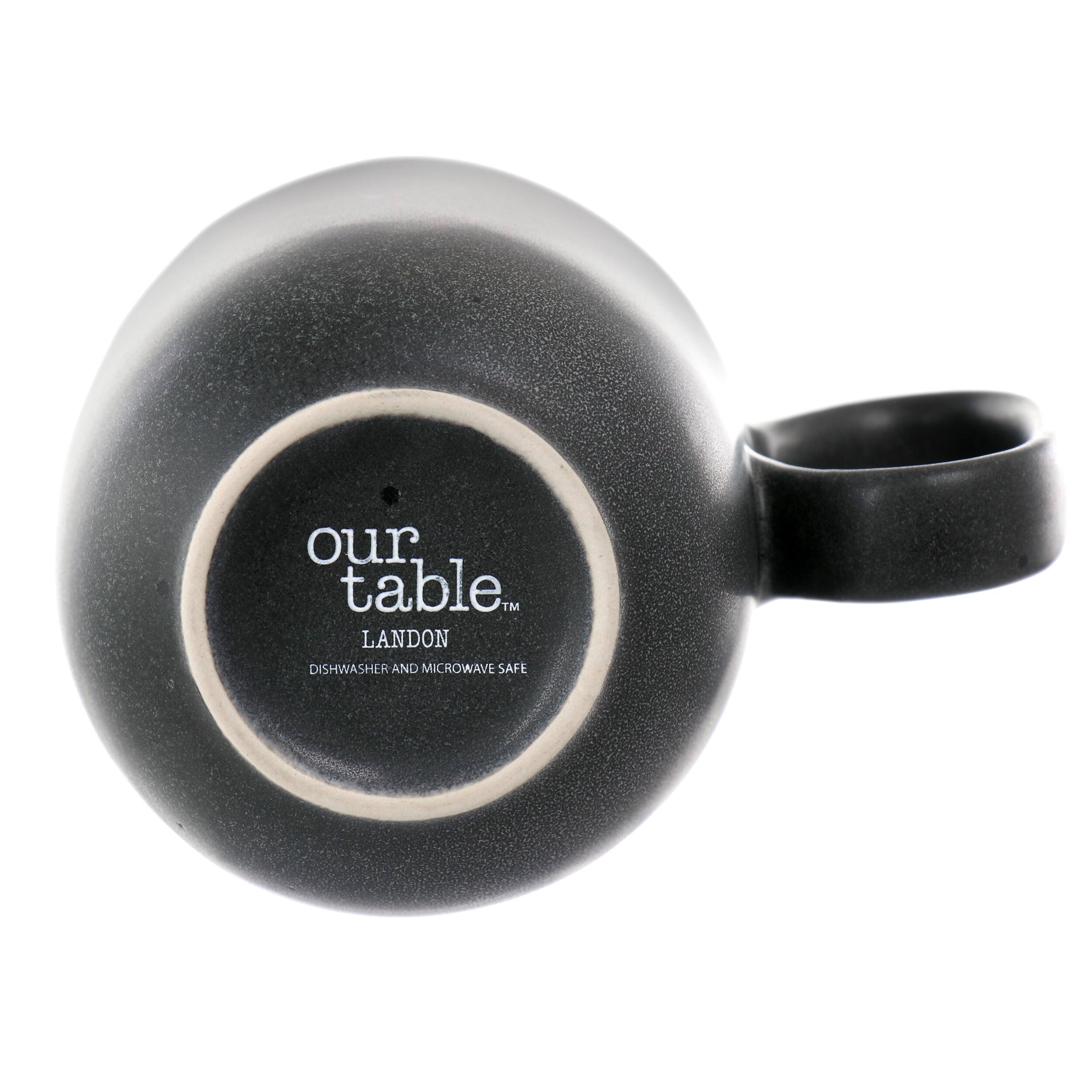 our table. TM LANDON DISHWASHER AND MICROWAVE SAFE