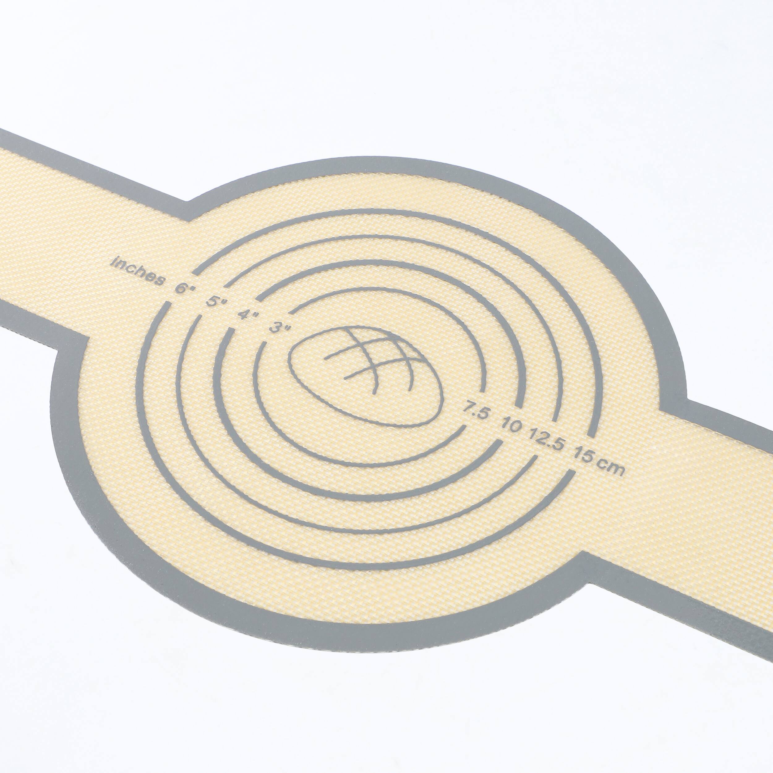 inches 6 5" 4" 3" 7.5 10 12.5 15cm