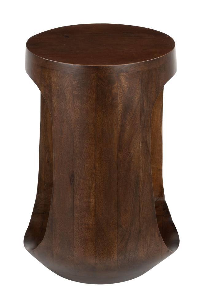 Alt View 1. Hivvago - Okno Side Table Walnut - Walnut.