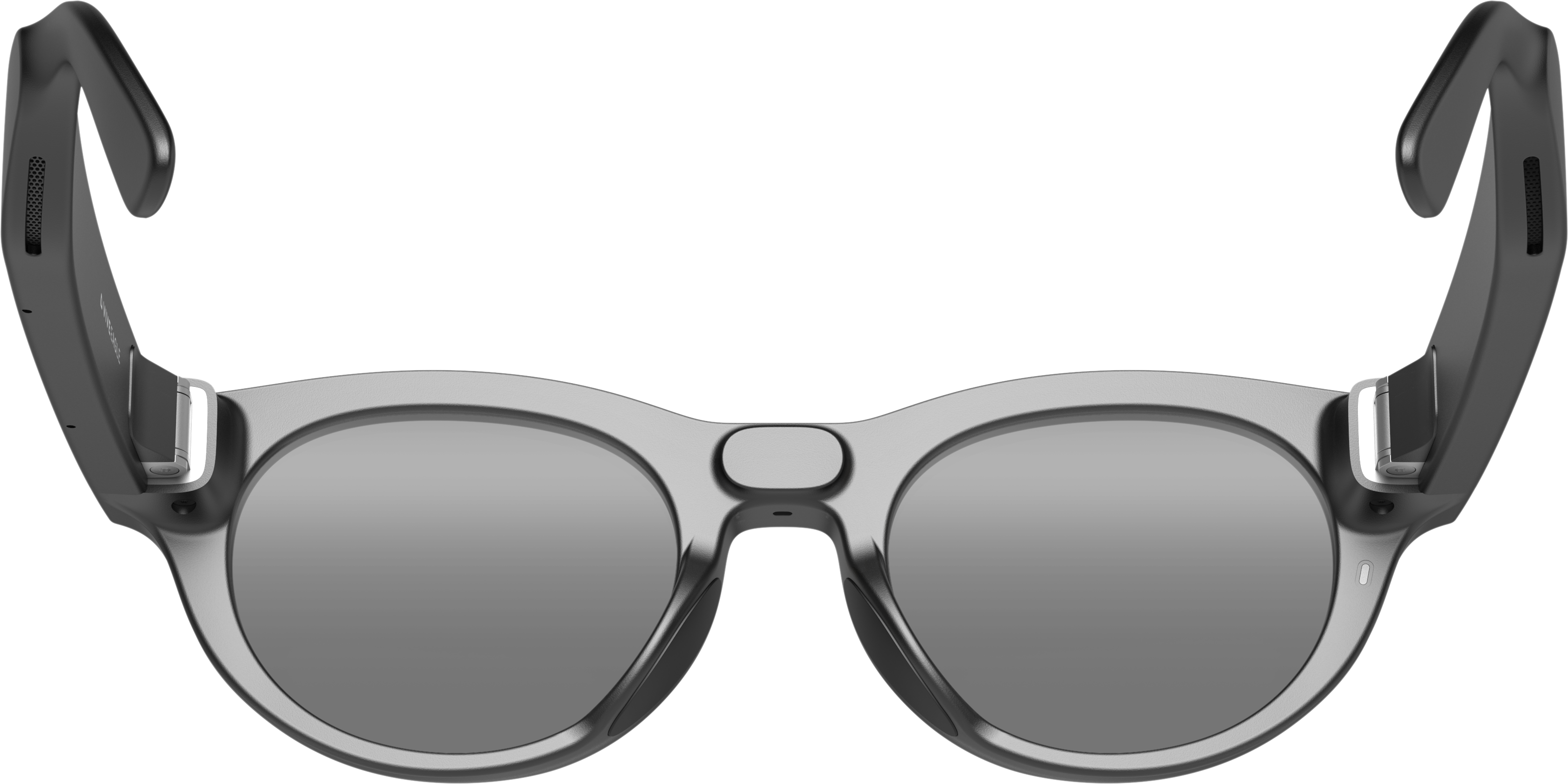 Alt View 3. HTC - VIVE Eagle™ AI Glasses – Round, Sunglass Lens - Charcoal Black.