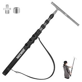 Neewer - 9.8ft Carbon Fiber Mic Boom Pole, 5 Sections