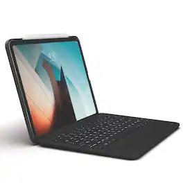 ZAGG - Backlit Folio Keyboard Case for Apple iPad Pro 11 (A1980, A2013, A1934, A1979) - Black