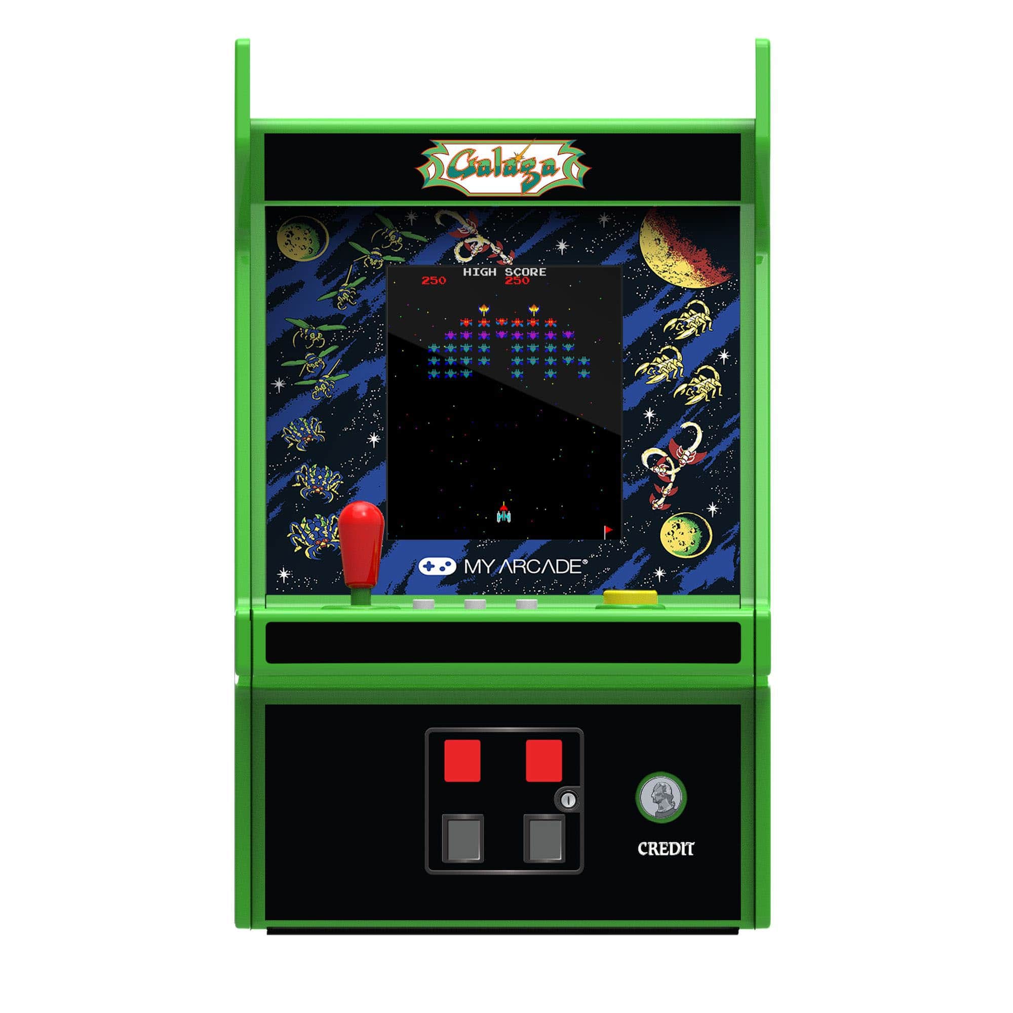 Galaga Micro Player Pro Portable Retro Arcade - Best Buy