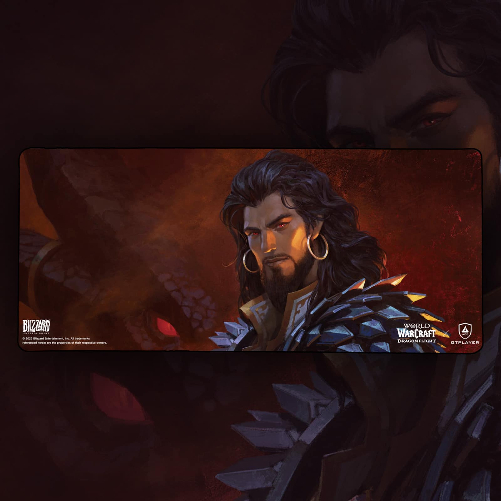 CloudRest Pro - World of Warcraft®: Dragonflight Mousepad - Wrathion Edition - Dragonflight - Wrathion Edition