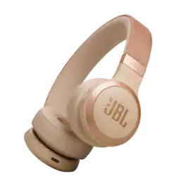 JBL - Live 670NC Wireless On-Ear Headphones with True Adaptive Noise Cancelling - 2024 - Sandstone
