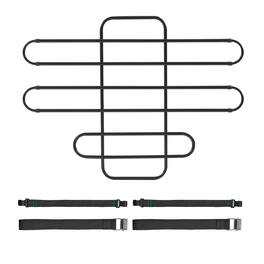 VEVOR - Dog Car Barrier, Adjustable Universal-Fit Vehicle Pet Barrier for Cars, Trucks, SUVs, Moves with Your Vehicle