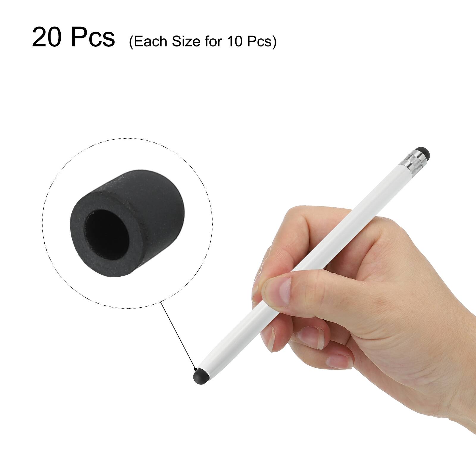 20 Pcs (Each Size for 10 Pcs)