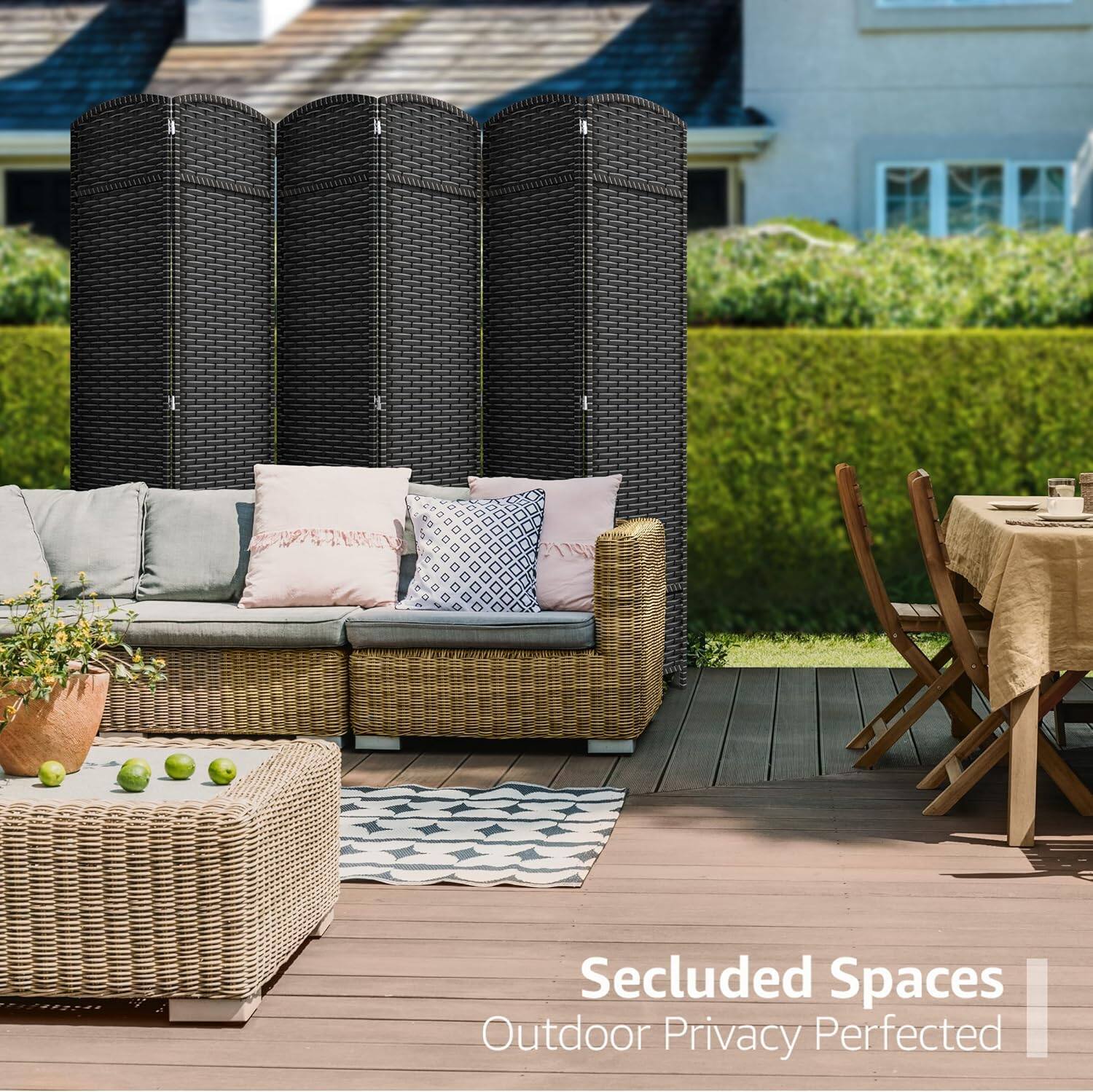 Secluded Spaces  
Outdoor Privacy Perfected