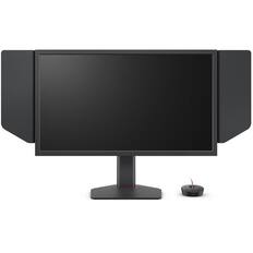 Front. BenQ - Zowie XL2540X+ 24.1" New Fast TN 280Hz Gaming Monitor Auto Game Mode by XL, Height Adjustment, S Switch, Shielding Hood - Black.