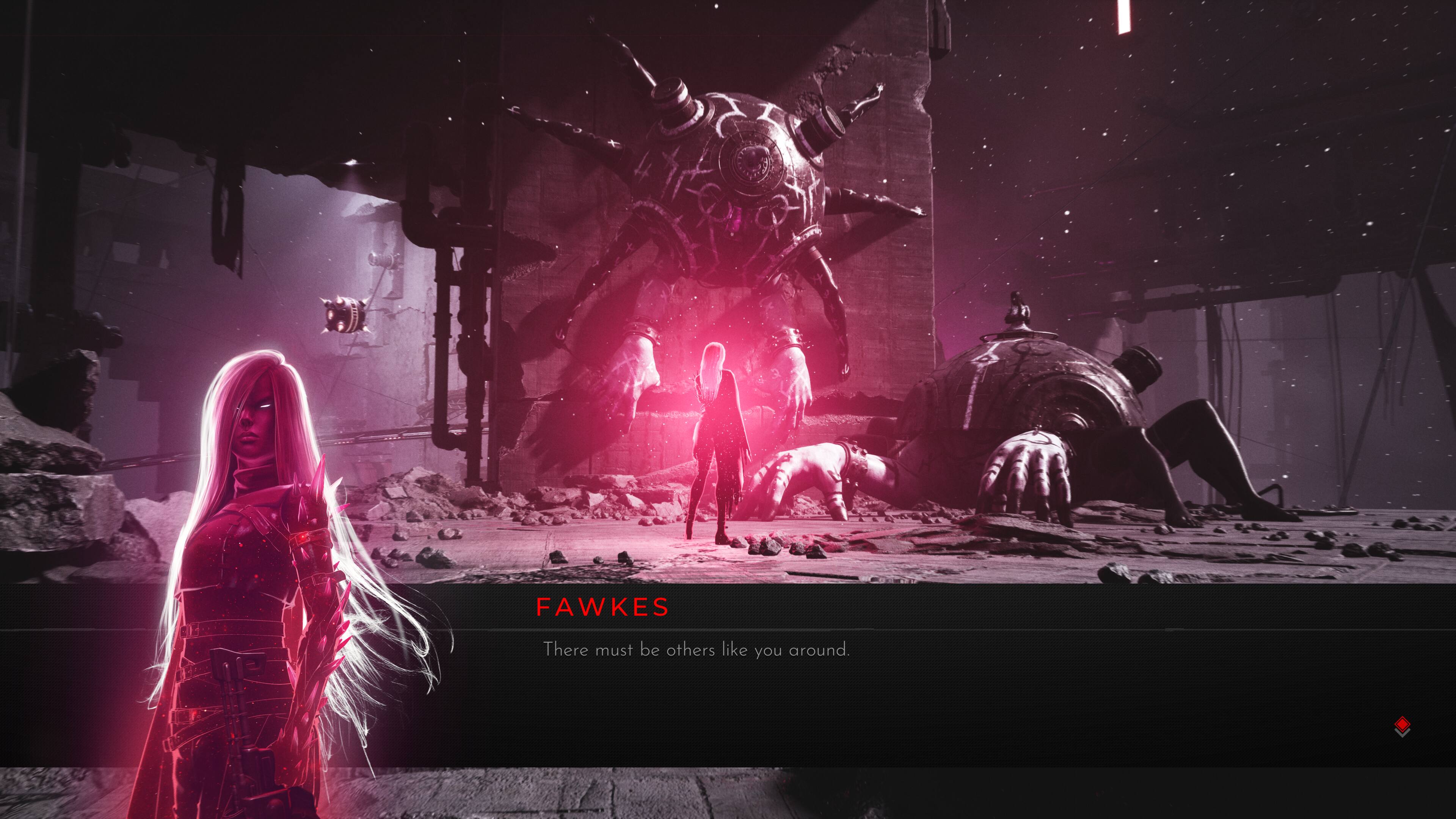 FAWKES  
There must be others like you around