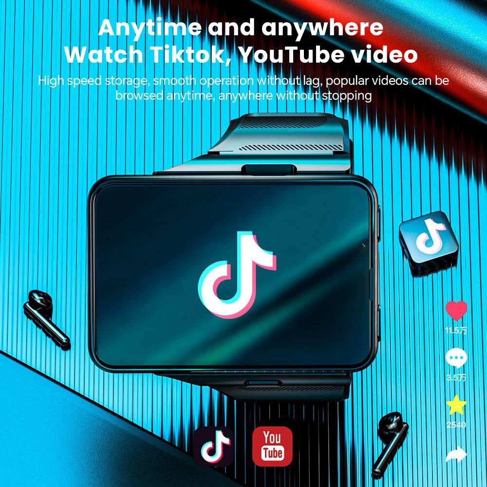 Anytime and anywhere Watch Tiktok, YouTube video

High speed storage, smooth operation without lag, popular videos can be browsed anytime, anywhere without stopping

S 11.5 ... 3.5 You Tube 2540