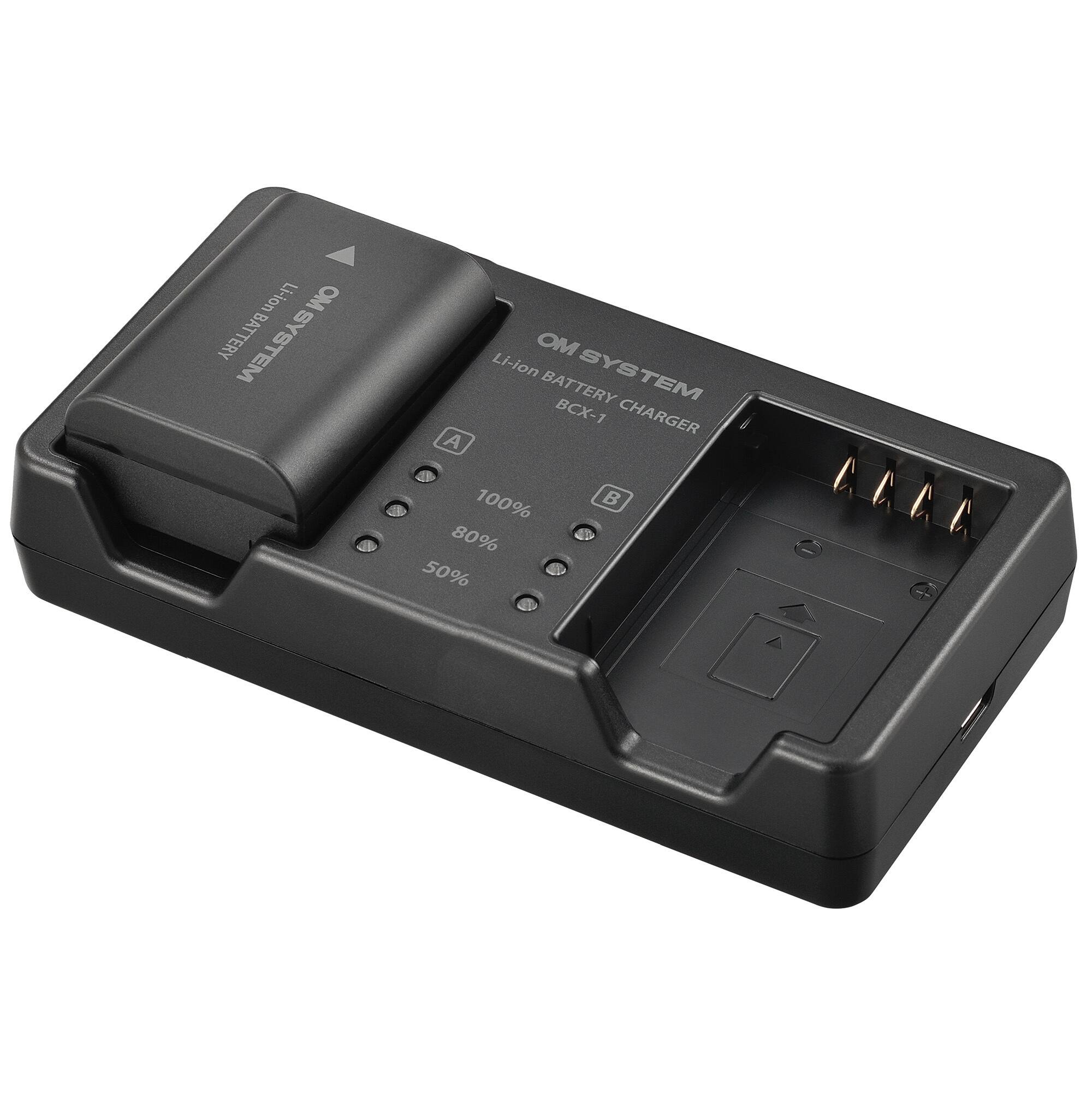 Li-ion OM BATTERY SYSTEM OM Li-ion SYSTEM BATTERY BCX-1 CHARGER
100% 80% 50%
CCCC 45