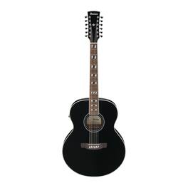 Ibanez - AJ7012M1E Black High Gloss Acoustic Electric Guitar