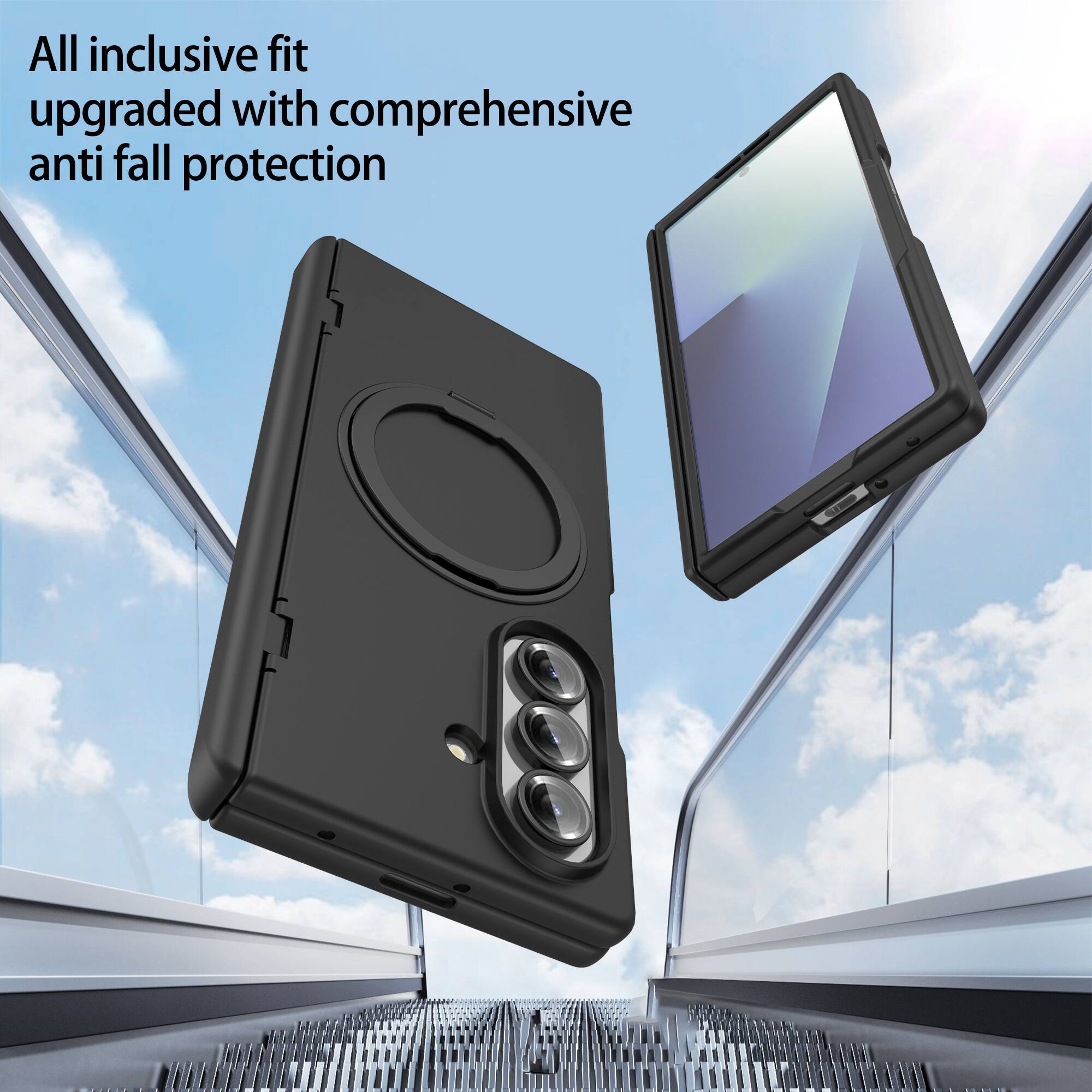 All inclusive fit upgraded with comprehensive anti fall protection