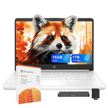 16GB RAM, 1TB Storage, Microsoft 365 Personal, Micron SSD, 6GB RAM, 1TB Storage