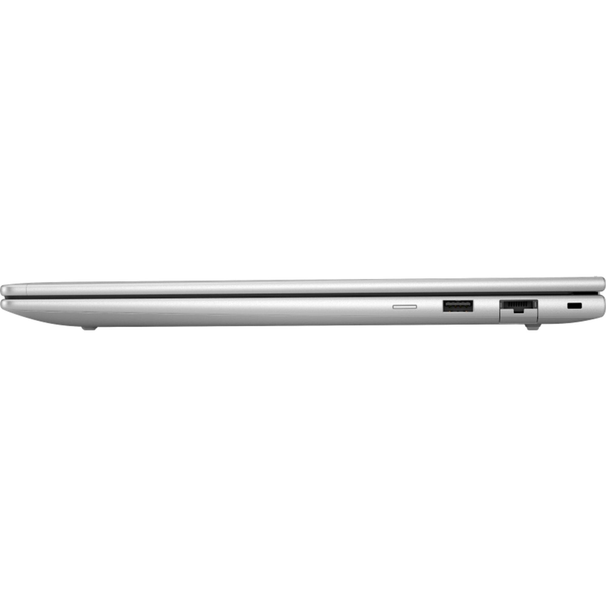 Alt View 4. HP - EliteBook 6 G1ah 14" WUXGA AMD Ryzen 5 220 3.2 GHz 16 GB 256 GB SSD AMD Radeon 740M Graphics Windows 11 Pro Laptop - Pike Silver.