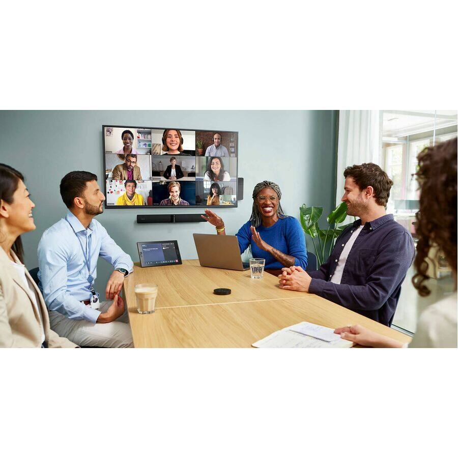 Alt View 8. Jabra - Jabra PanaCast 50 - Black (3-year warranty) - 3840 x 2160 Video (Live) - 4K UHD - 30 fps - 1 x Network (RJ-45) - Audio - Black.