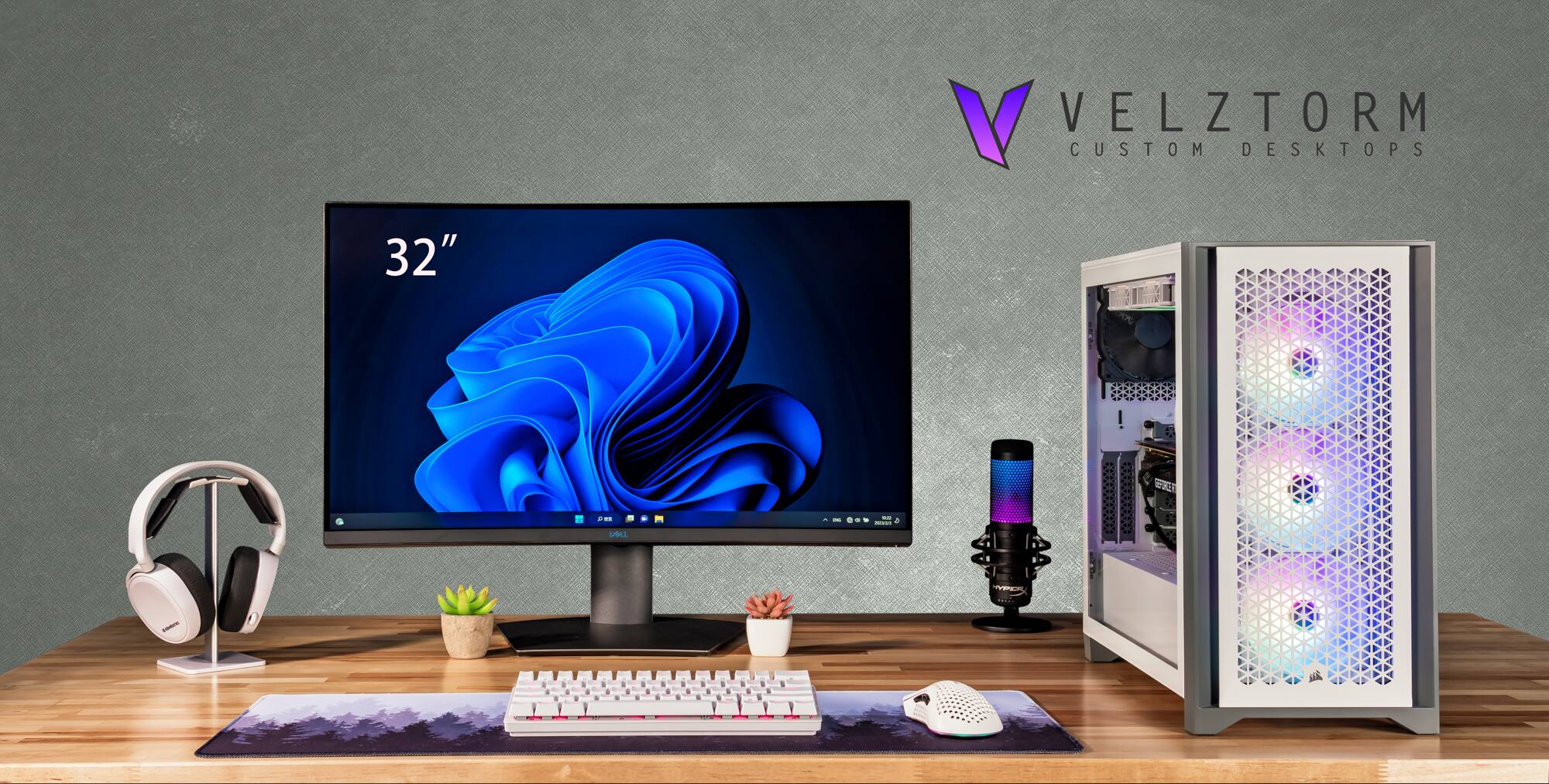 Velztorm Armix Gaming Desktop (Ryzen 9 7900X, 32GB, 1TB SSD, RTX