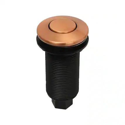 Front. Akicon - Akicon Sink Top/Counter Top Garbage Disposal Air Switch with Air Hose in Copper - Copper.