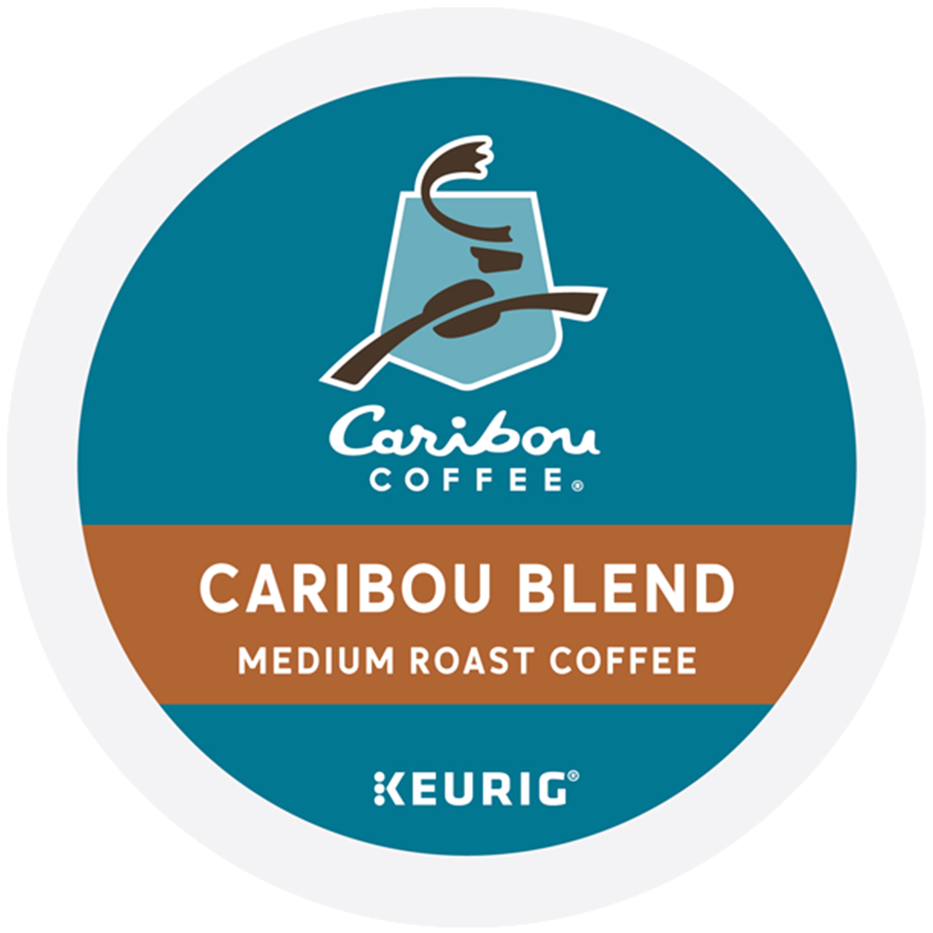 Caribou Coffee Caribou Blend Medium Roast Coffee Keurig