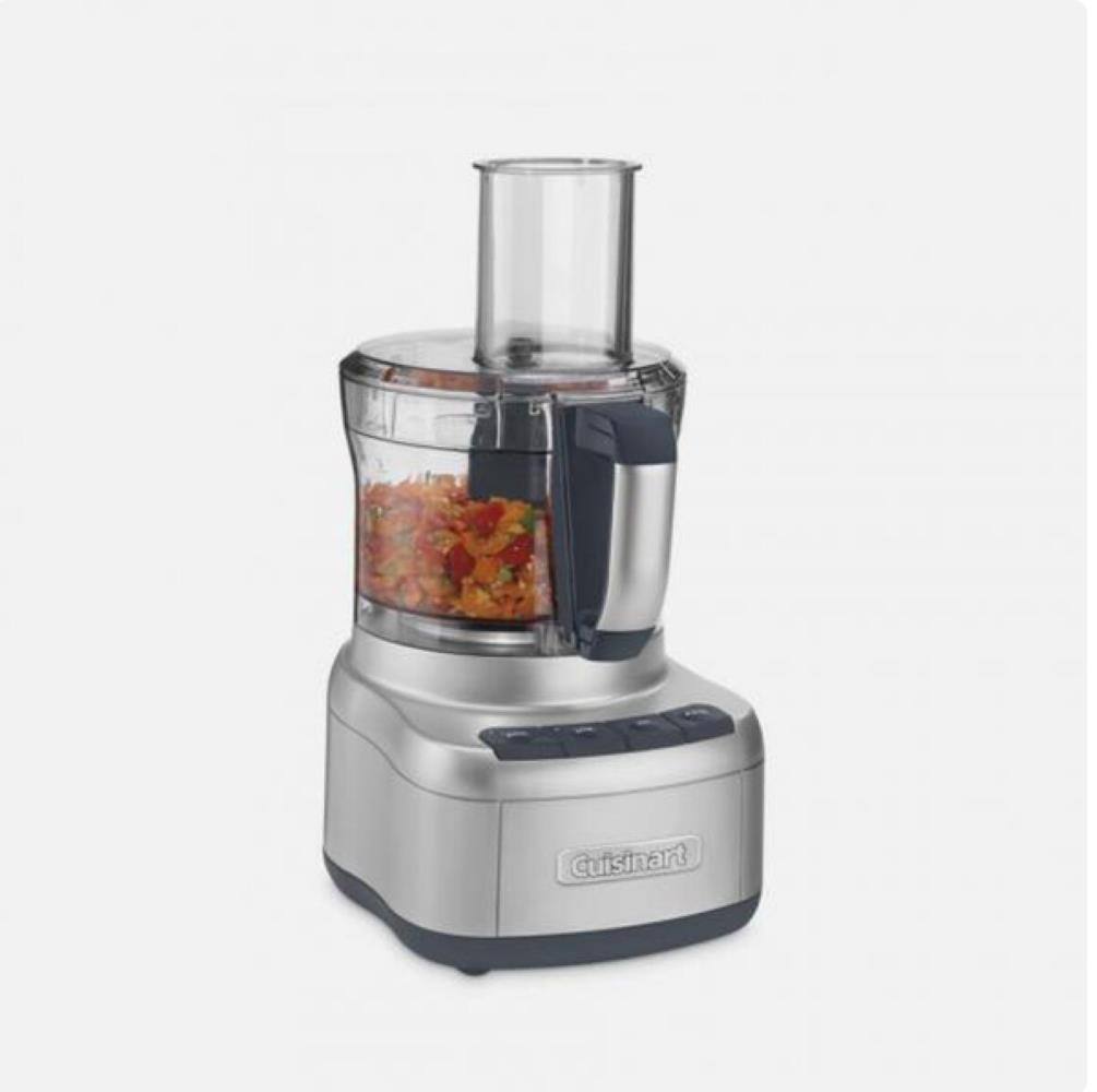 Left. Cuisinart - Elemental 8 Cup Food Processor - Silver.