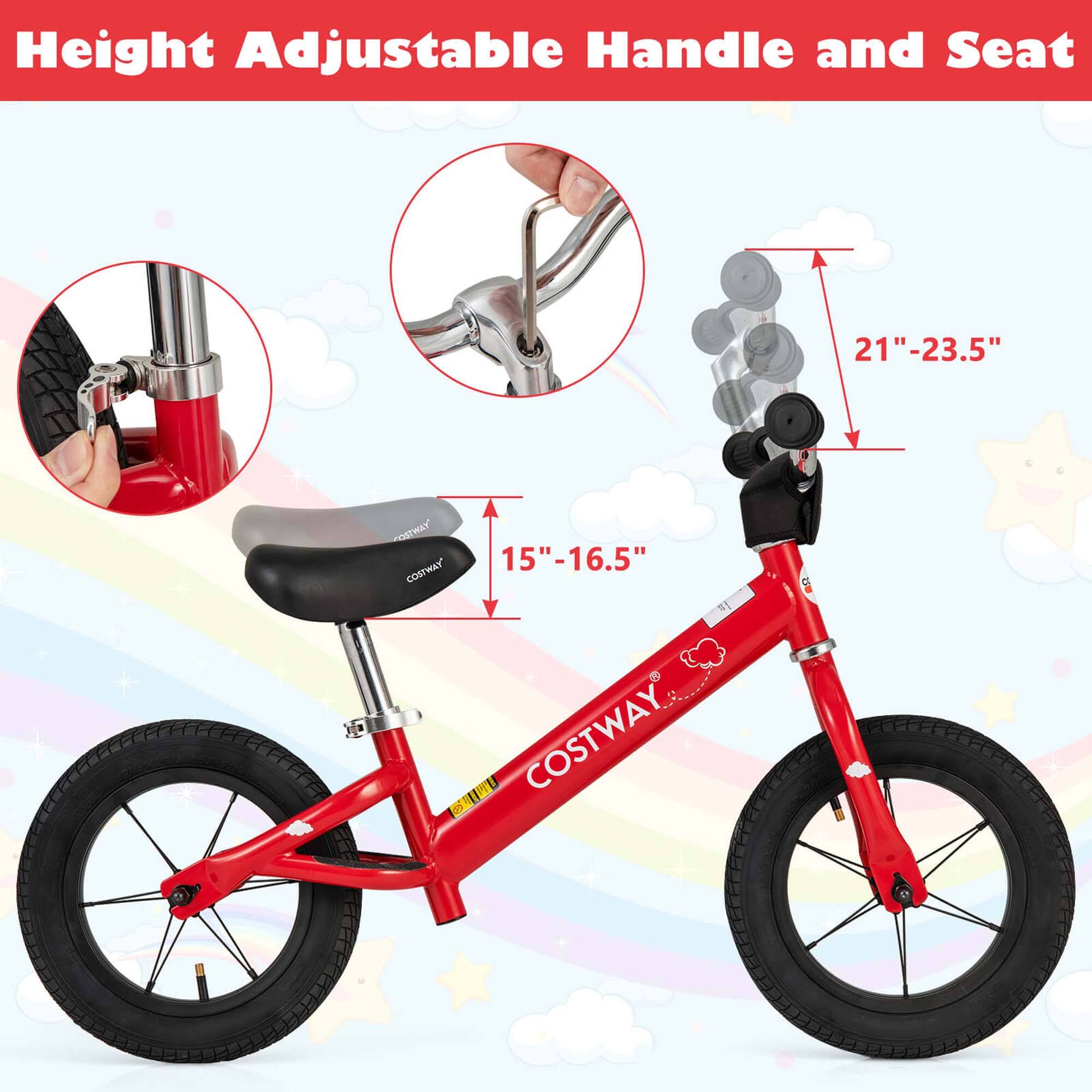 Height Adjustable Handle and Seat

21"-23.5"

15"-16.5"
