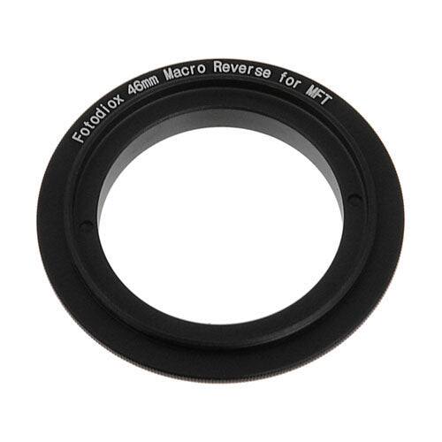 Fotodiox - 46mm Macro Reverse Ring for Micro Four Thirds (MFT) Cameras - Reverse Filter Thread to Camera Mount Adapter