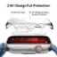 2 IN 1 Design Full Protection Hard PC Case 9H Tempered Glass Screen Protector - 1 mrent Jus 2m 1 3M ag --- 10:09
