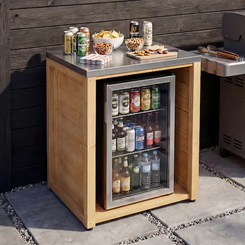 Outdoor Kitchen Cabinets & Storage