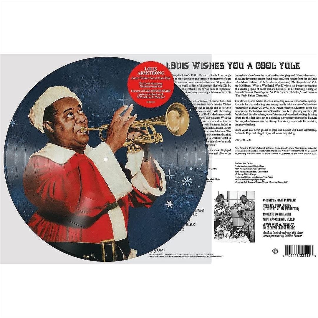 Louis Wishes You A Cool Yule [Picture Disc] [LP] - VINYL