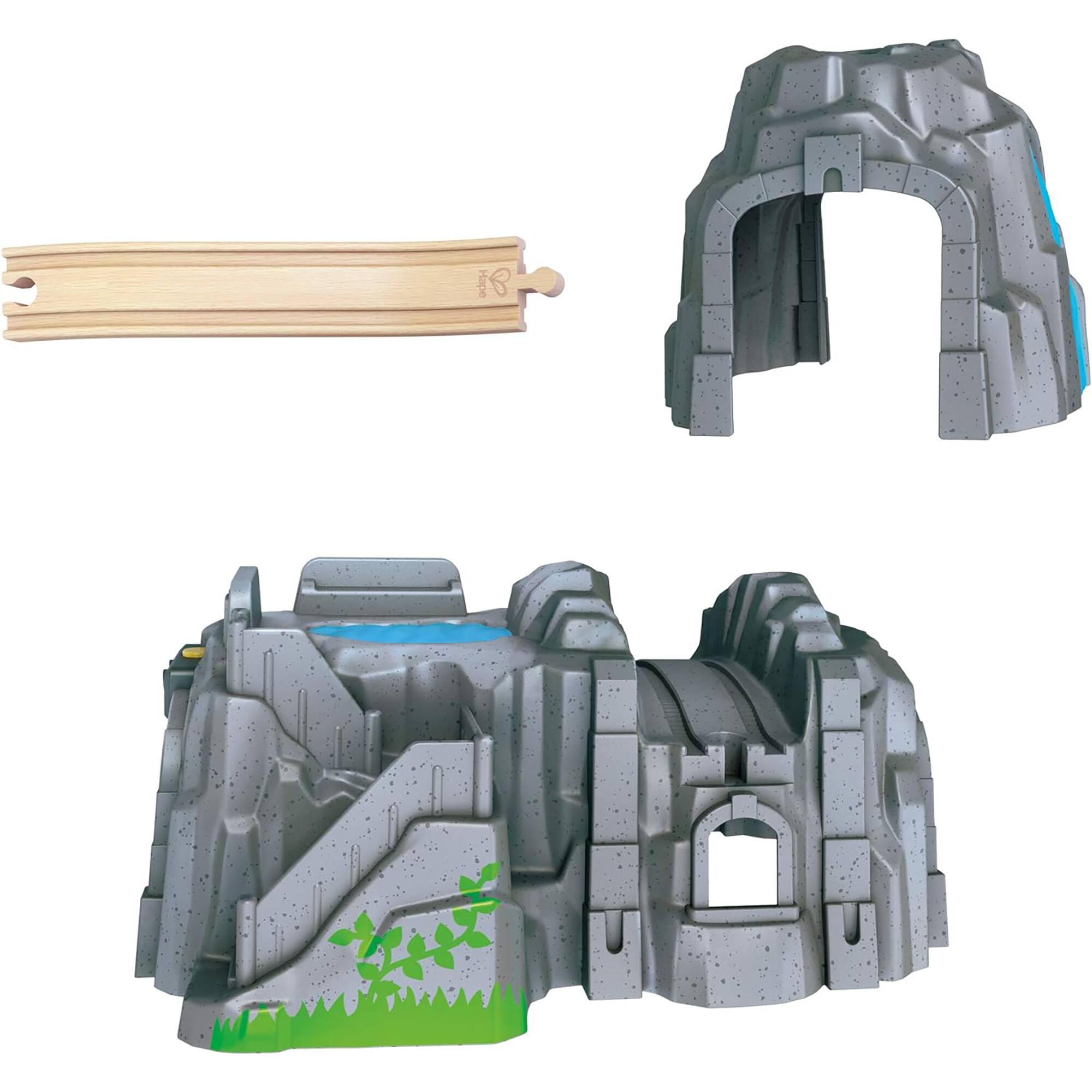 Best Buy: Hape Hape: Light & Sound Mountain Tunnel Set Age 3 ...