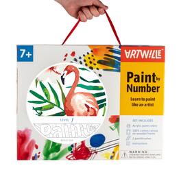 Artwille - Paint By Number Kit Tropical Bird