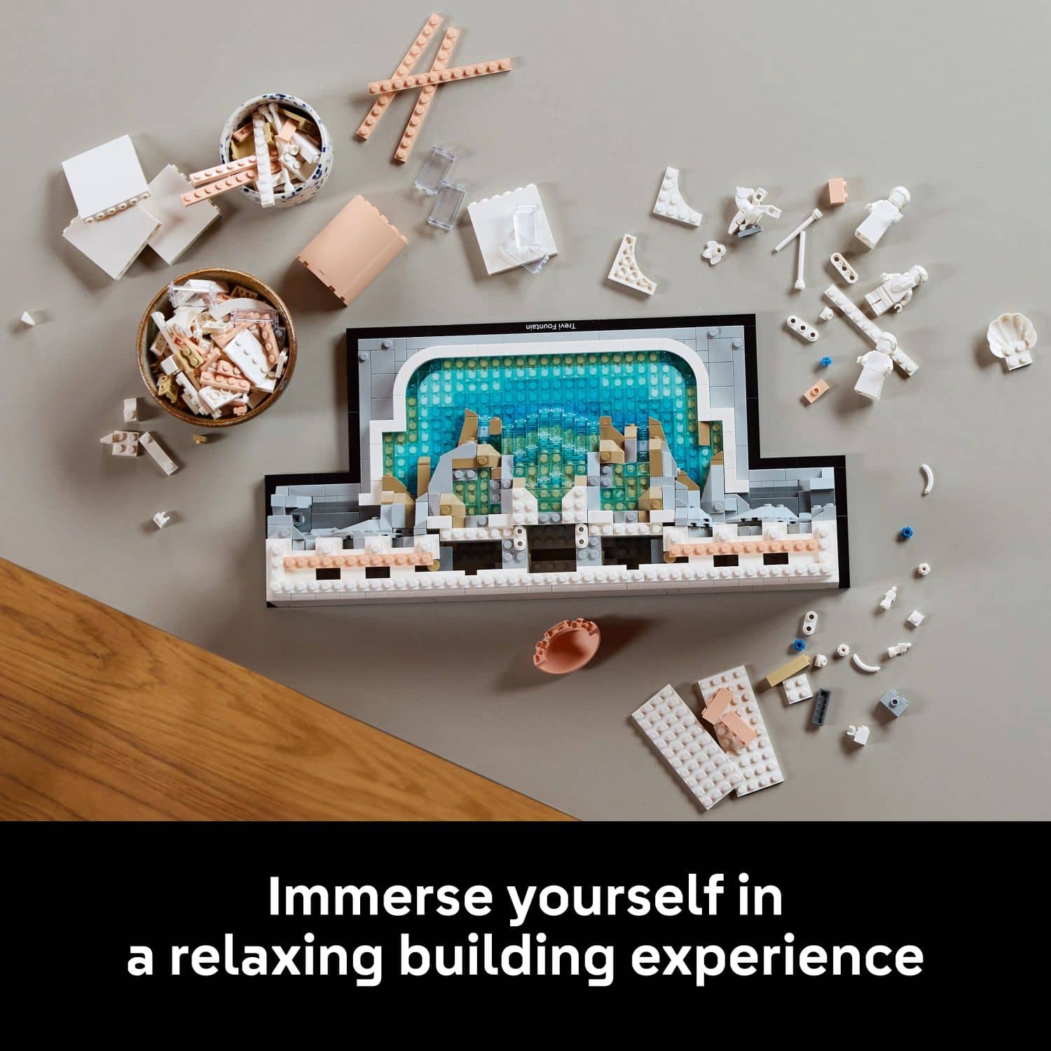 Immerse yourself in a relaxing building experience.