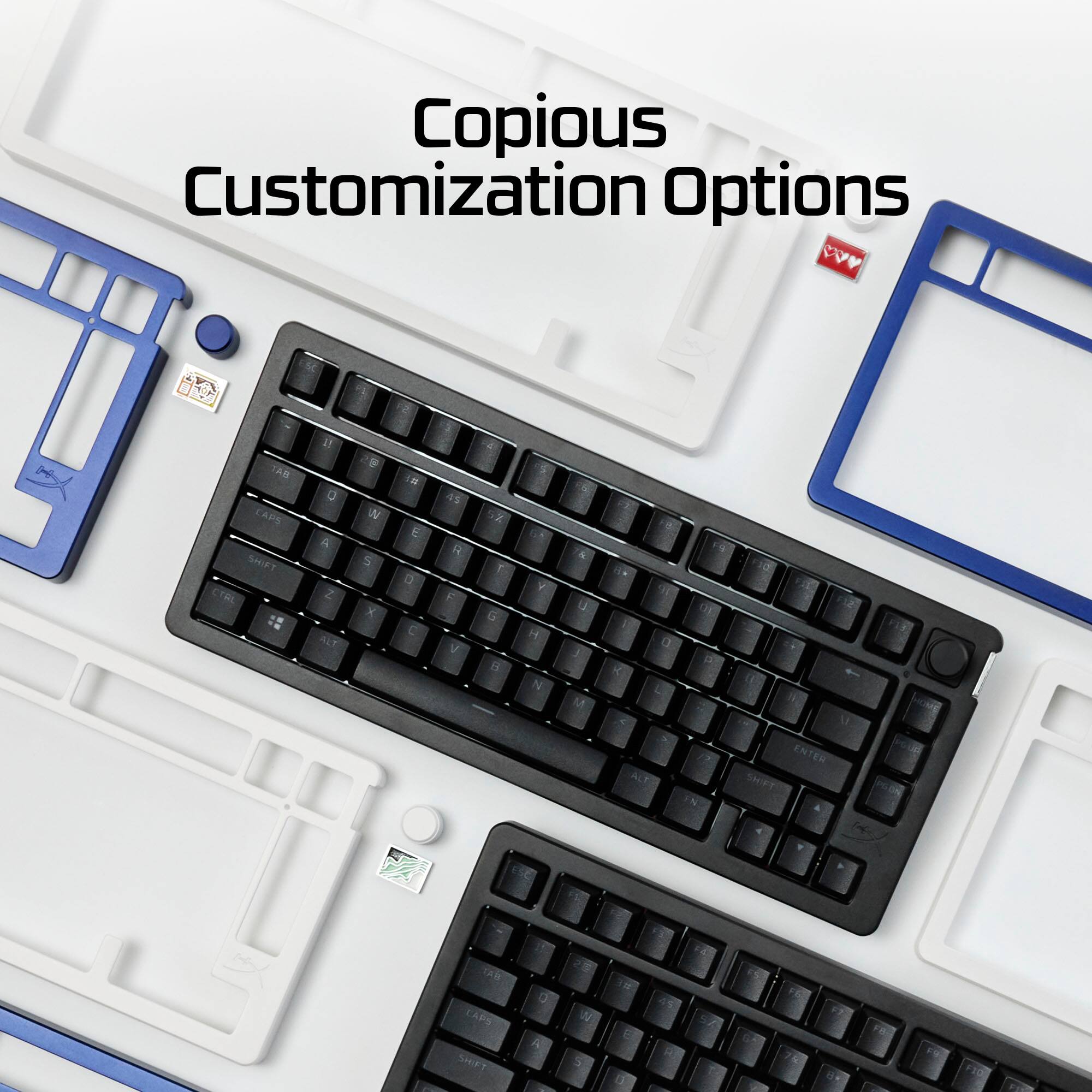 Copious Customization Options.