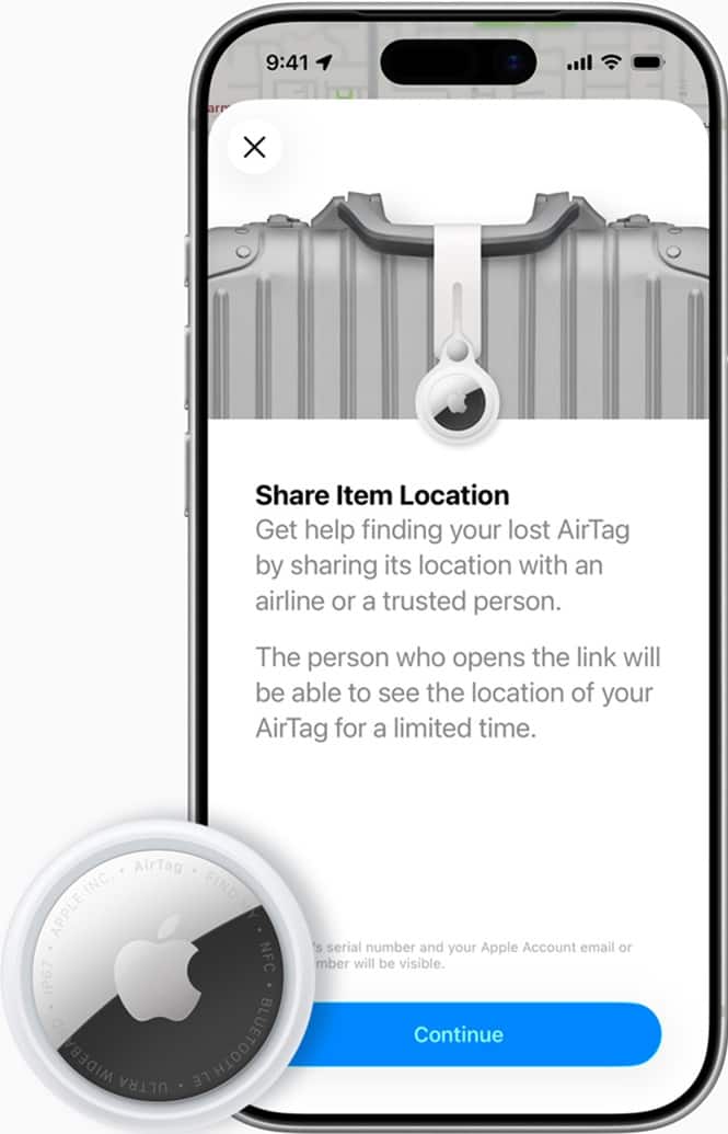 Apple AirTag 4 pack (2nd generation) 2026 White MFEA4LL/A - Open