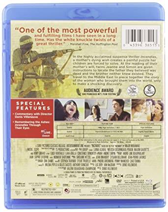 Alt View 1. Incendies   - BLU-RAY.