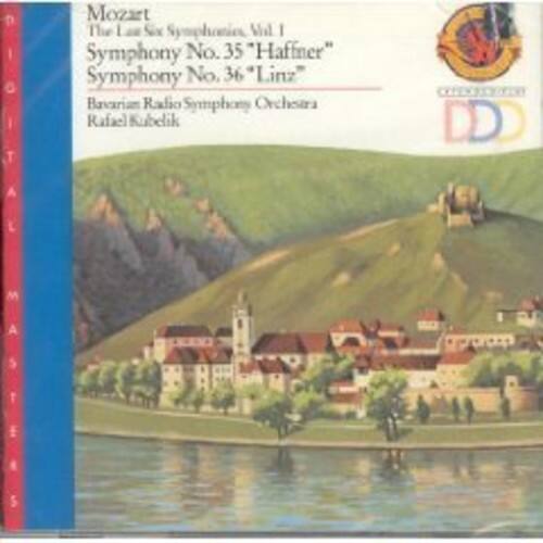 Mozart  
The Last Six Symphonies Vol. 1  
Symphony No. 35 "Haffner"  
Symphony No. 36 "Linz"  
Bavarian Radio Symphony Orchestra  
Rafael Kubelik  
DD  
ALMA 5