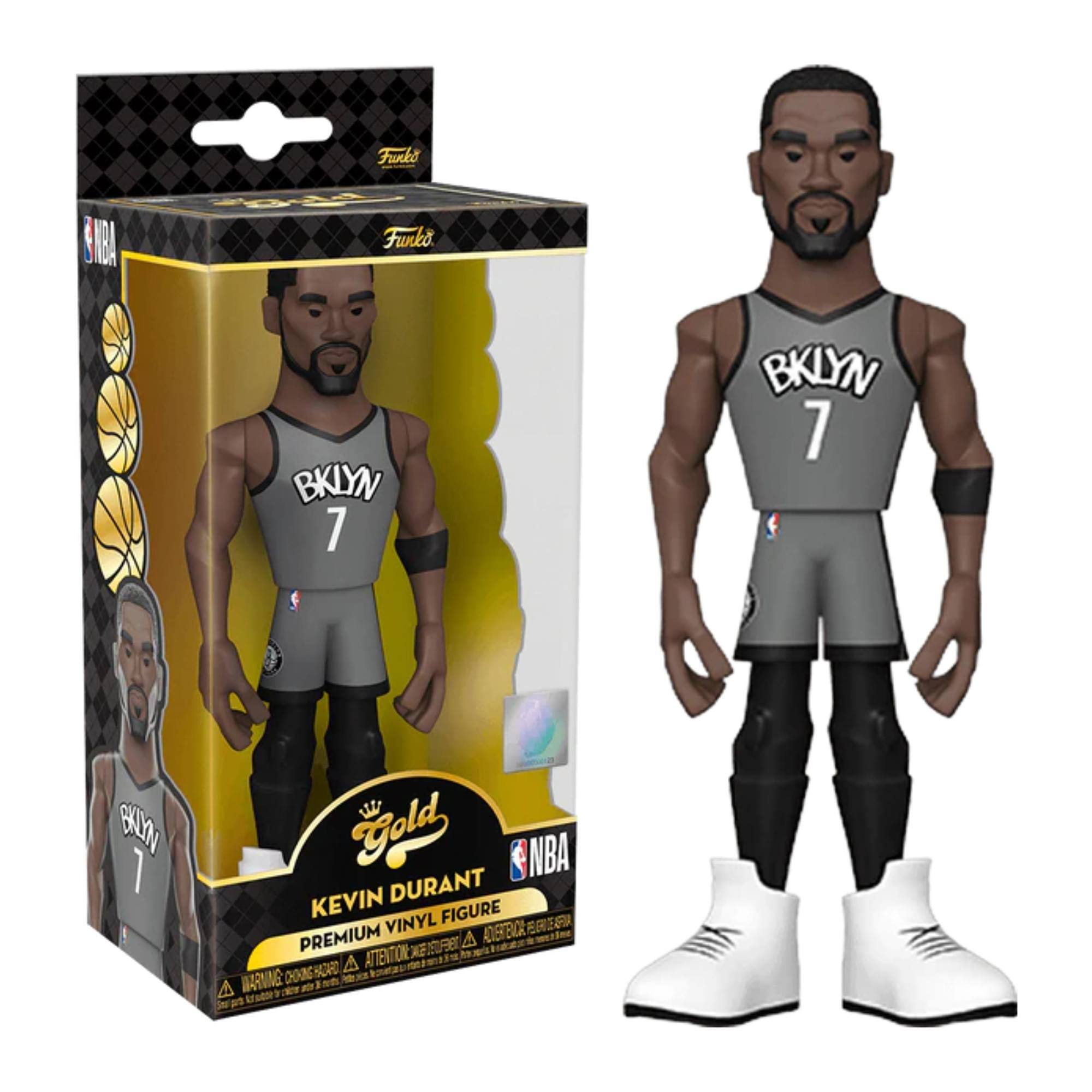 Funko  
BKLYN 7  
Gold  
KEVIN DURANT  
PREMIUM VINYL FIGURE  
NBA  
ATTENTION WARNING: CHOKING HAZARD - SMALL PARTS. NOT FOR CHILDREN UNDER 3 YEARS.