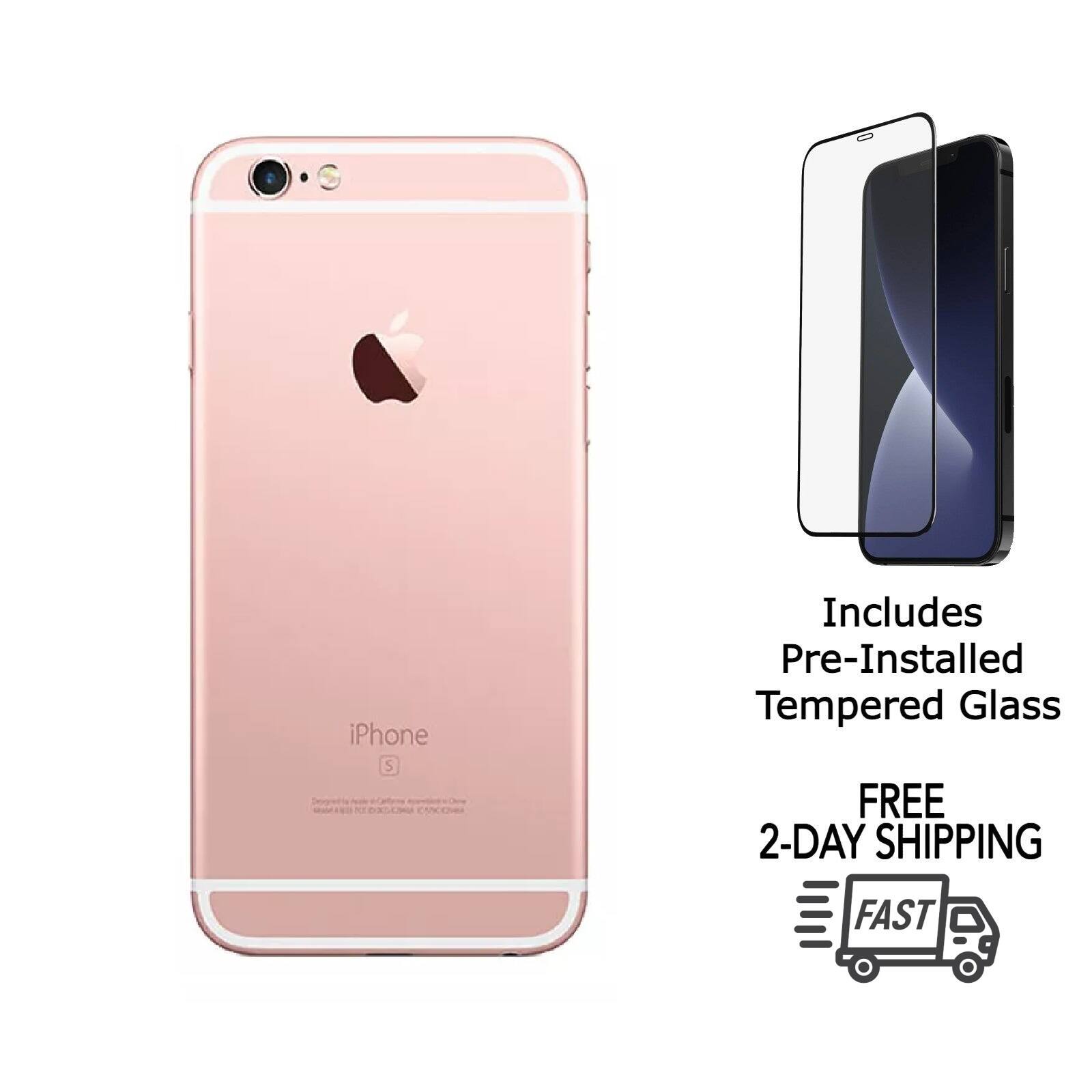 iPhone S  
Includes Pre-Installed Tempered Glass  
FREE 2-DAY SHIPPING  
FAST