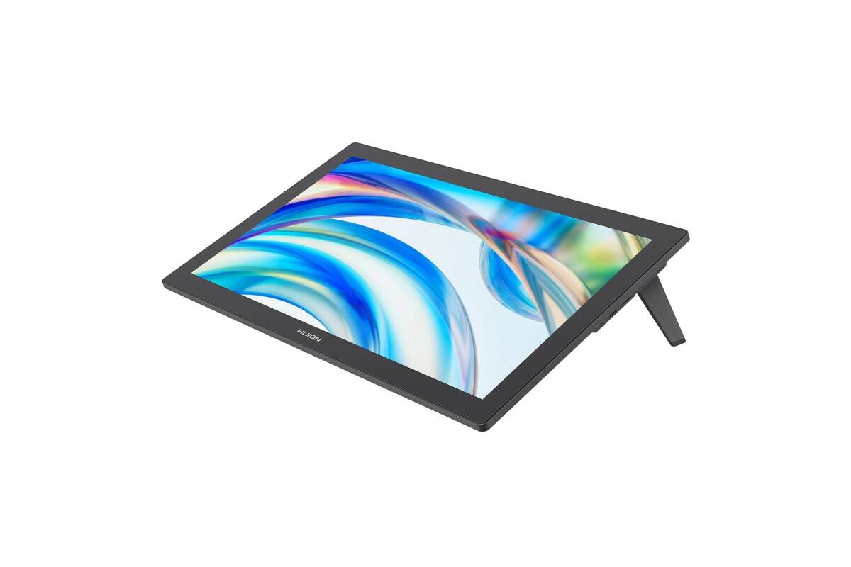 Angle. Huion - Kamvas Pro 24 (Gen 3) 4K UHD Multi-Touch Pen Display - Black.