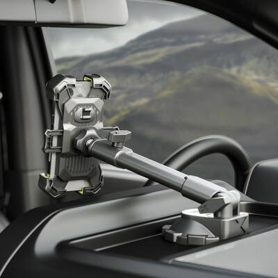 Bracketron HD X LOCK Extend Dash & Window Mount Black BX1