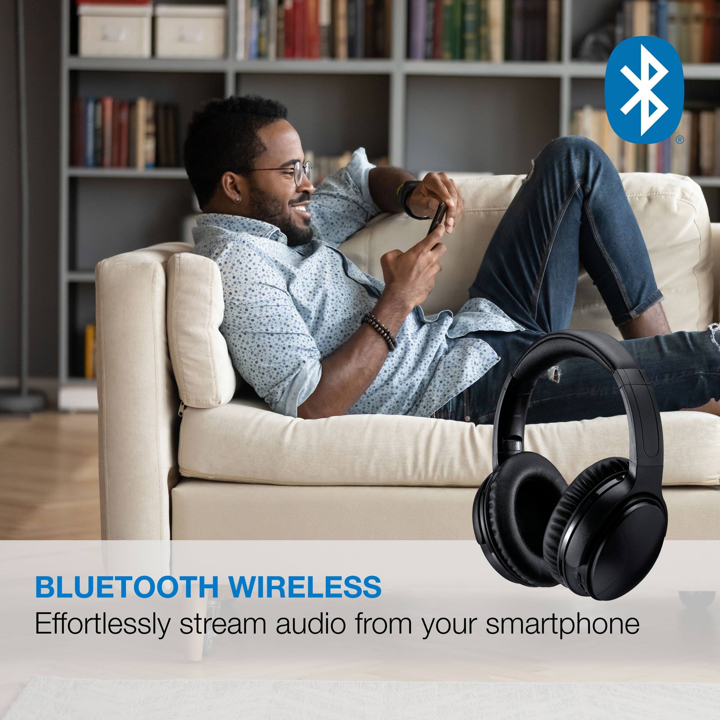 BLUETOOTH WIRELESS  
Effortlessly stream audio from your smartphone